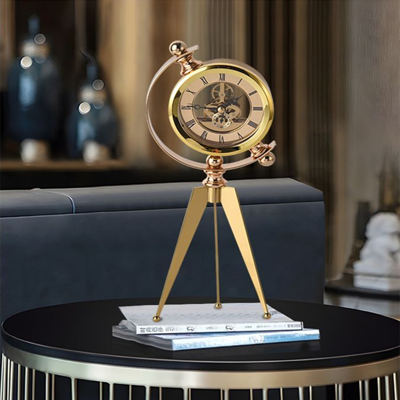 Modern Gold Table Clock Luxury - Table Watch Luxury avaliação e preço