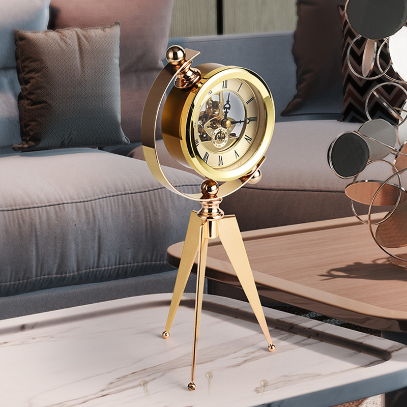 Modern Gold Table Clock Luxury - Table Watch Luxury avaliação e preço