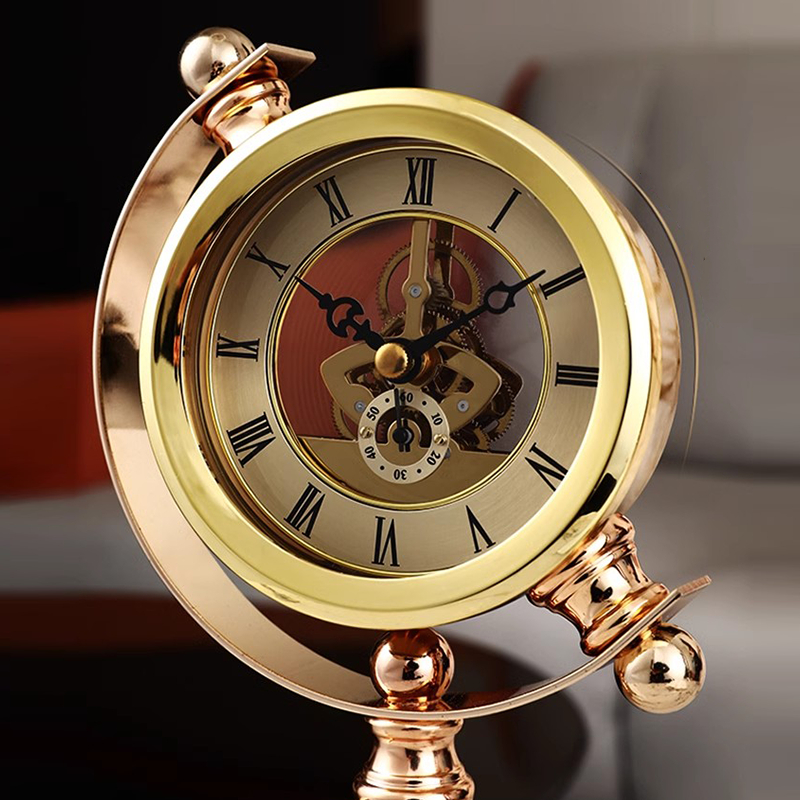 Modern Gold Table Clock Luxury - Table Watch Luxury avaliação e preço
