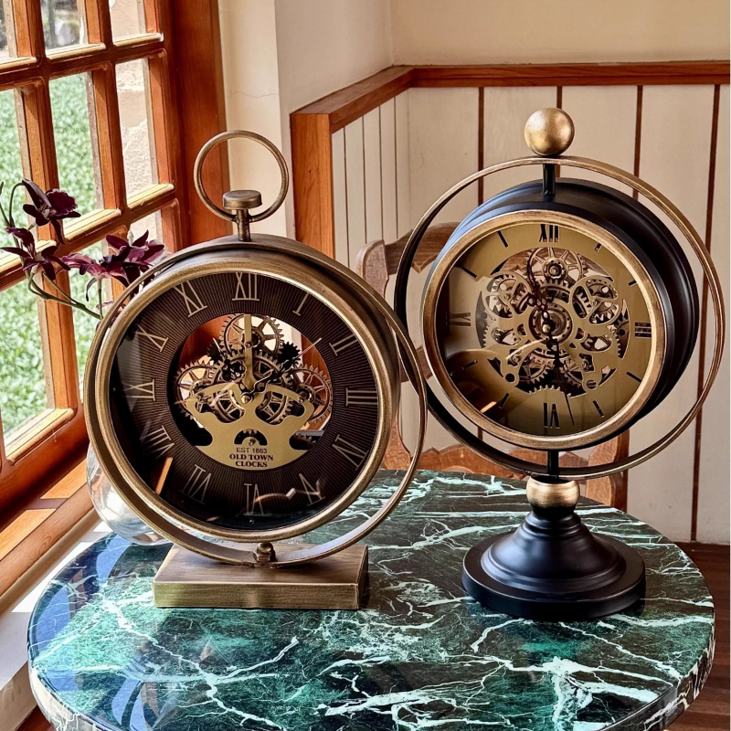 Retro Table Clocks Light Luxur - Table Watch Luxury avaliação e preço