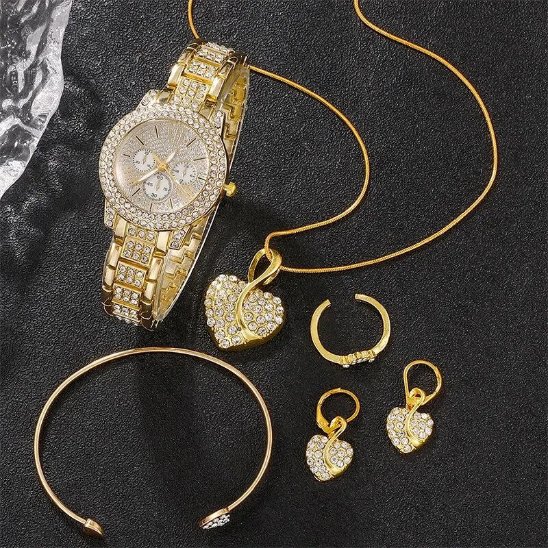 Women's Quartz Watch Gold Luxu - Luxury Watch Usa avaliação e preço