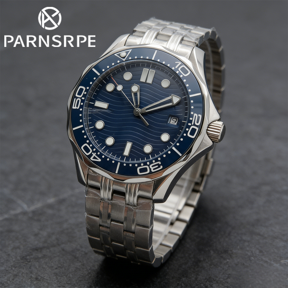 PARNSRPE 41mm Men's Automatic  - Exhibition Movement Display avaliação e preço