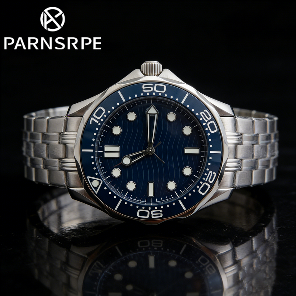 PARNSRPE 41mm Men's Automatic  - Exhibition Movement Display avaliação e preço