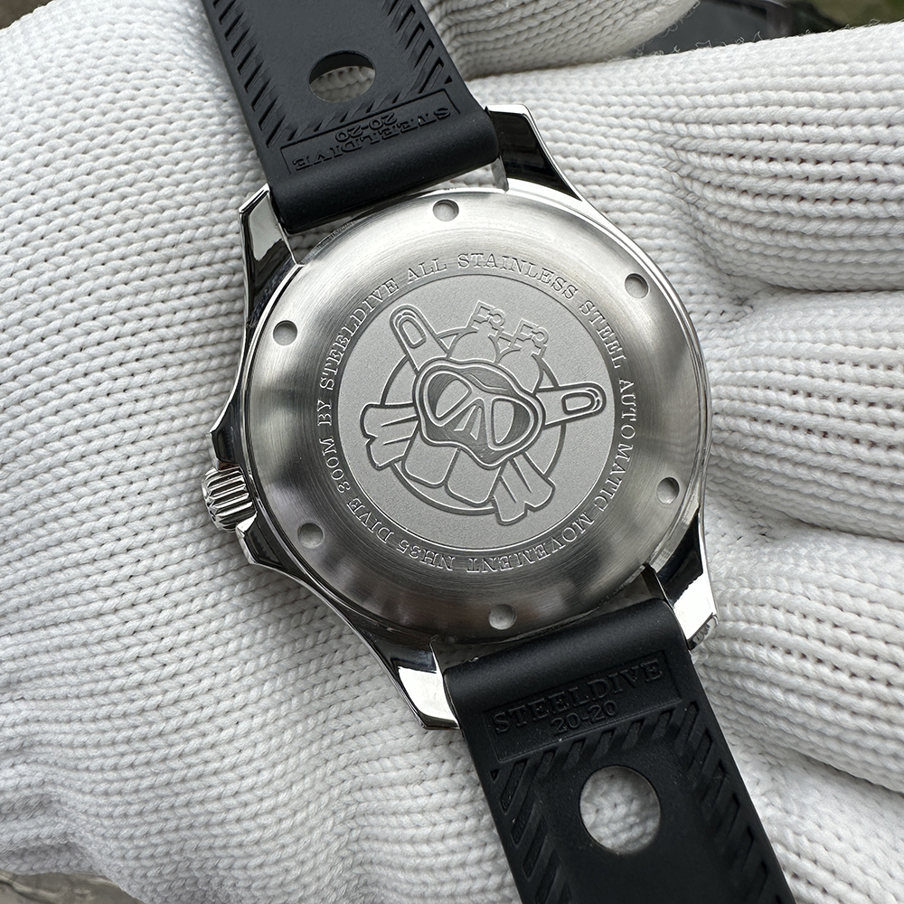 STEELDIVE SD1957 Steel Bracele - Diver Watch 300M avaliação e preço