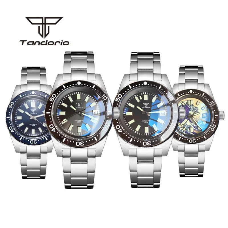 Tandorio 300M Waterproof 41mm  - Diver Watch 300M avaliação e preço