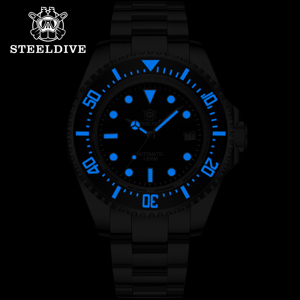 STEELDIVE SD1964 New Arrival 2 - Titanium Sport Watch avaliação e preço