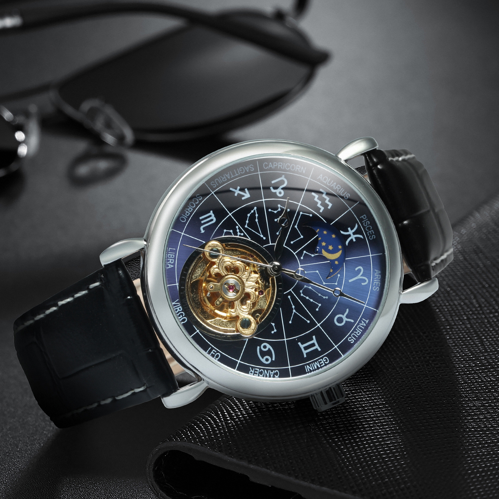WINNER Fashion 12 Zodiac Const - Zodiac Luxury Watch avaliação e preço