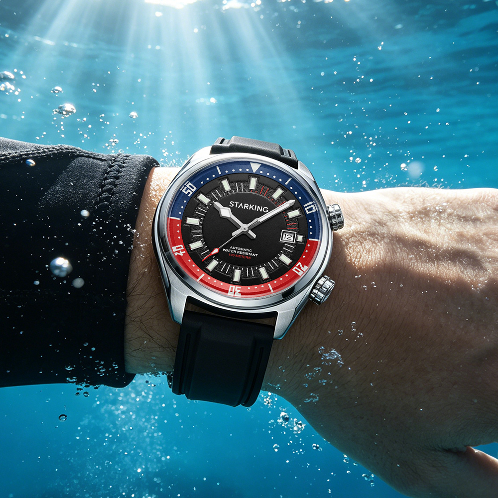 STARKING Men's Automatic 8215  - Diver Watch 300M avaliação e preço