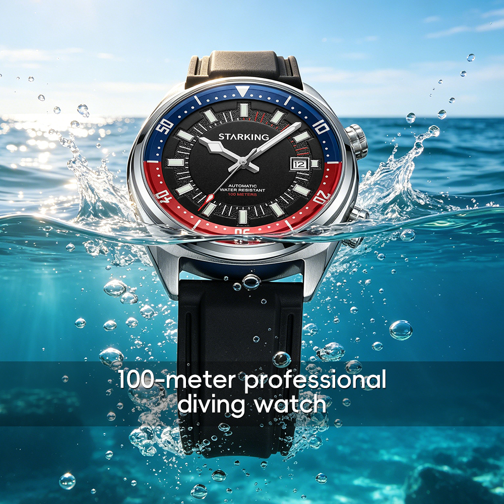 STARKING Men's Automatic 8215  - Diver Watch 300M avaliação e preço