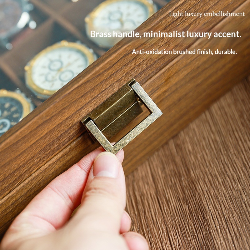 Black Walnut Wood Grain Watch  - Luxury Watch House avaliação e preço