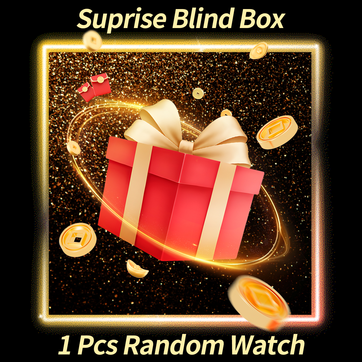1PC Surprise Mystery Watch Bli - Quiet Luxury Watch avaliação e preço