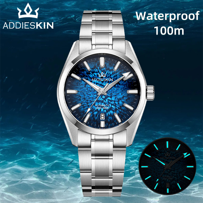 AddiesKin K003 Men's Mechanica - Exhibition Movement Display avaliação e preço