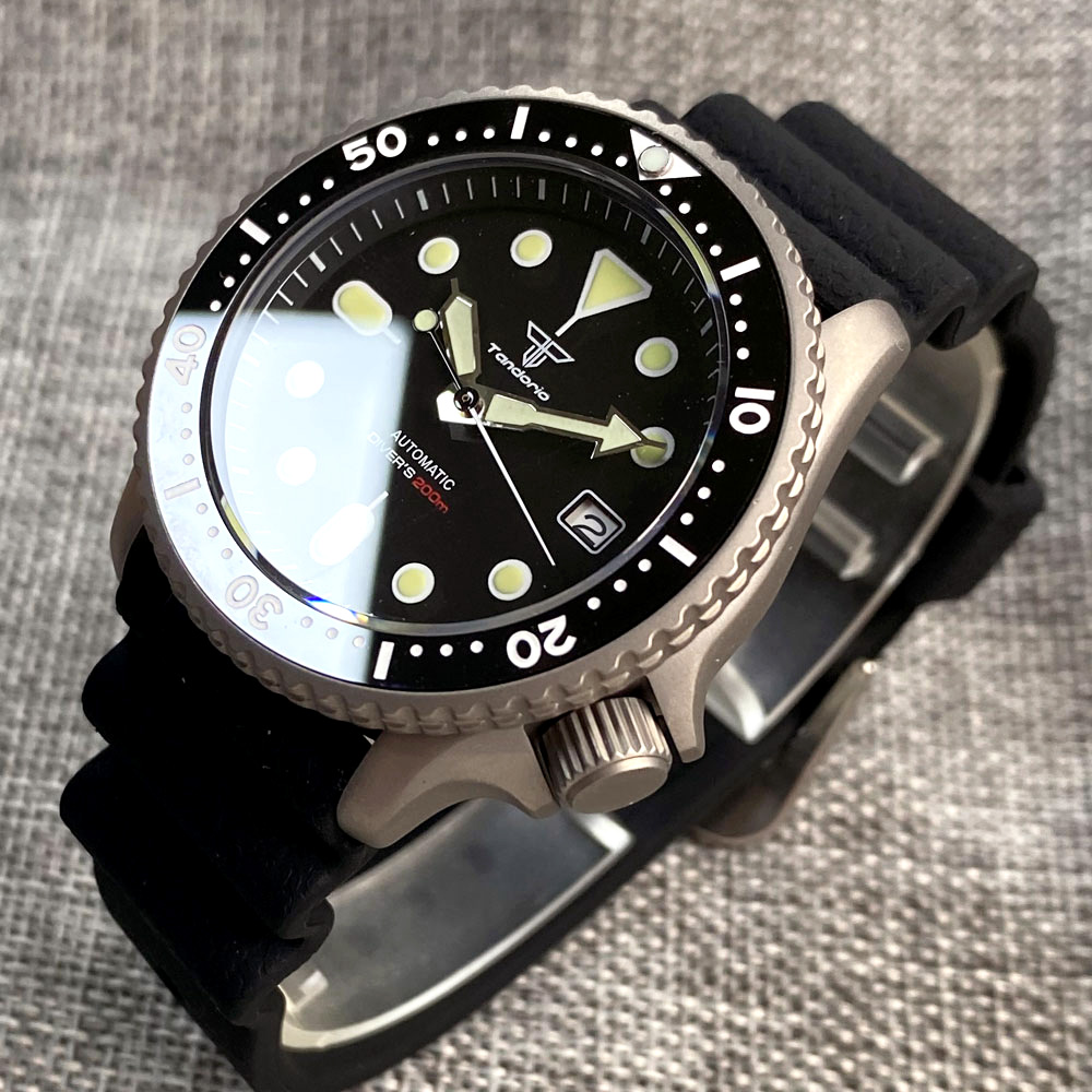 Titanium Diver NH35A Black Aut - Titanium Sport Watch avaliação e preço