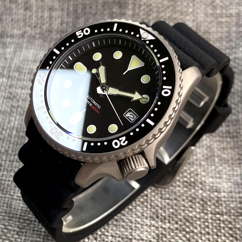 Titanium Diver NH35A Black Aut - Titanium Sport Watch avaliação e preço