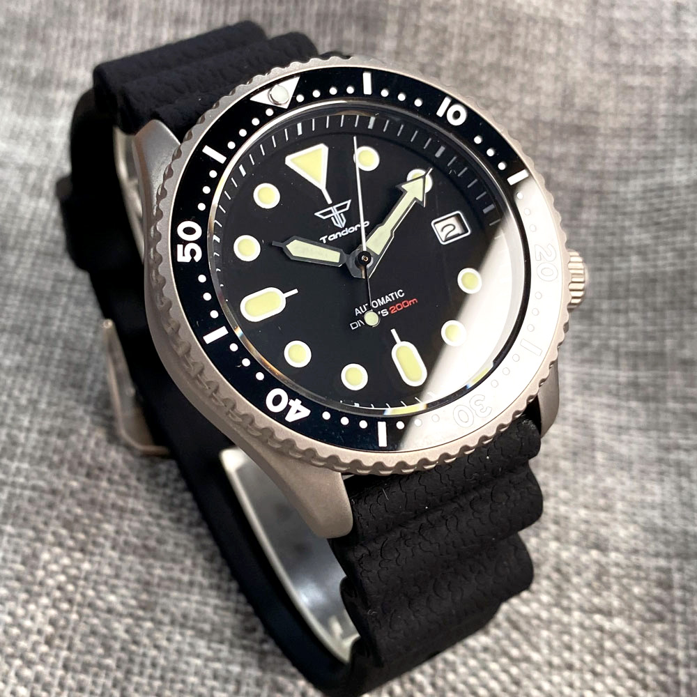 Titanium Diver NH35A Black Aut - Titanium Sport Watch avaliação e preço