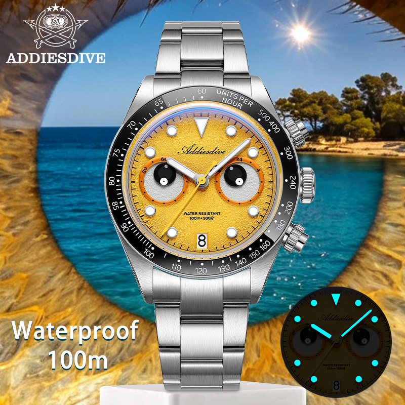 ADDIESDIVE New Men's Quartz Wa - Zero Luxury Watch avaliação e preço