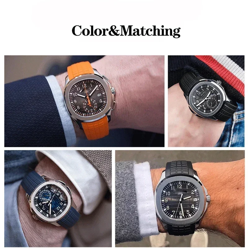 High Quality Soft Rubber Watch - Luxury Watch Patek Philippe avaliação e preço