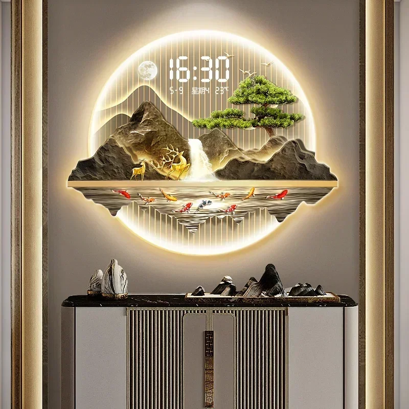 Art Mural Wall Clocks Led Livi - Luxury Watch House avaliação e preço