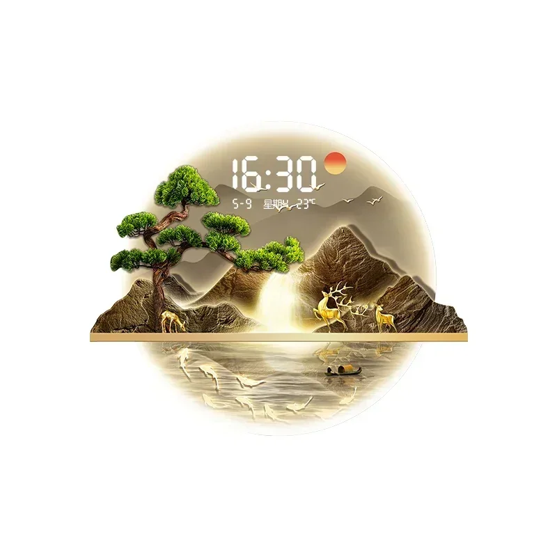 Art Mural Wall Clocks Led Livi - Luxury Watch House avaliação e preço