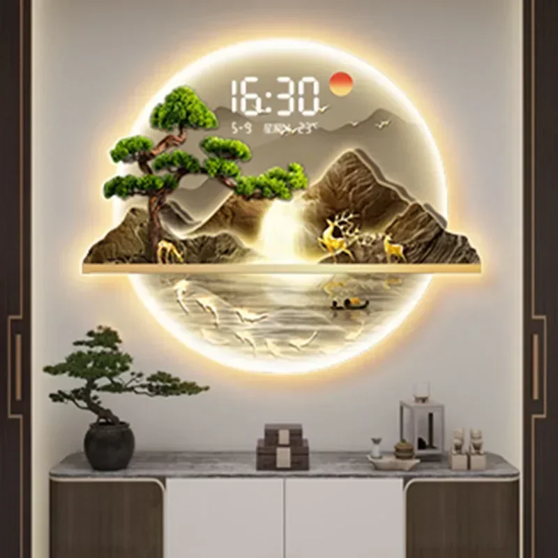 Art Mural Wall Clocks Led Livi - Luxury Watch House avaliação e preço