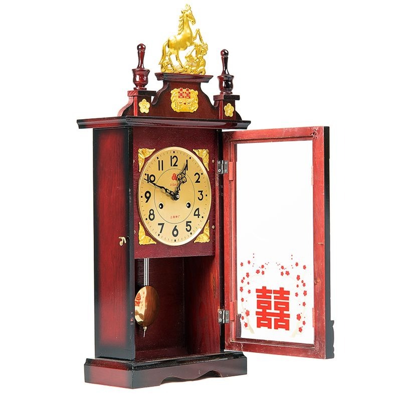 Mechanical Table Clock Wooden  - Table Watch Luxury avaliação e preço