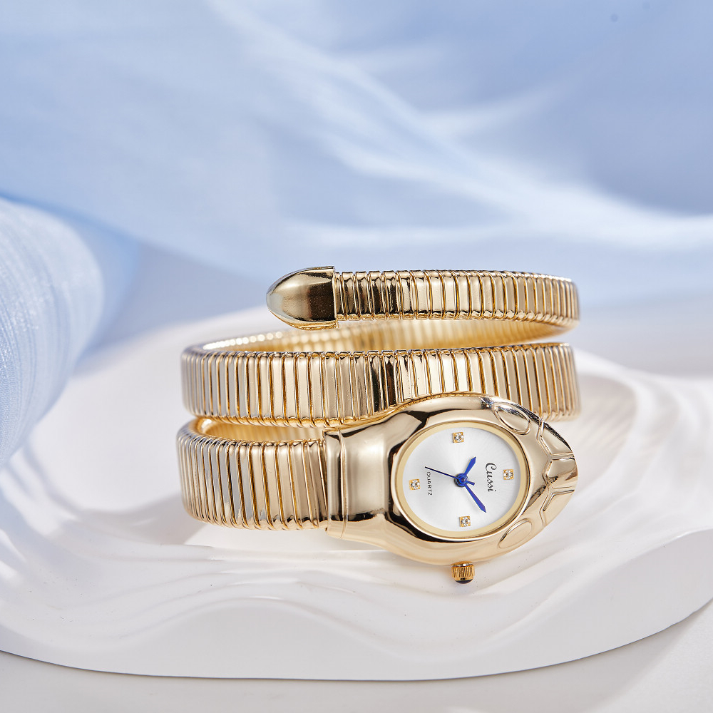 Luxury fashion ladies snake qu - Zodiac Luxury Watch avaliação e preço