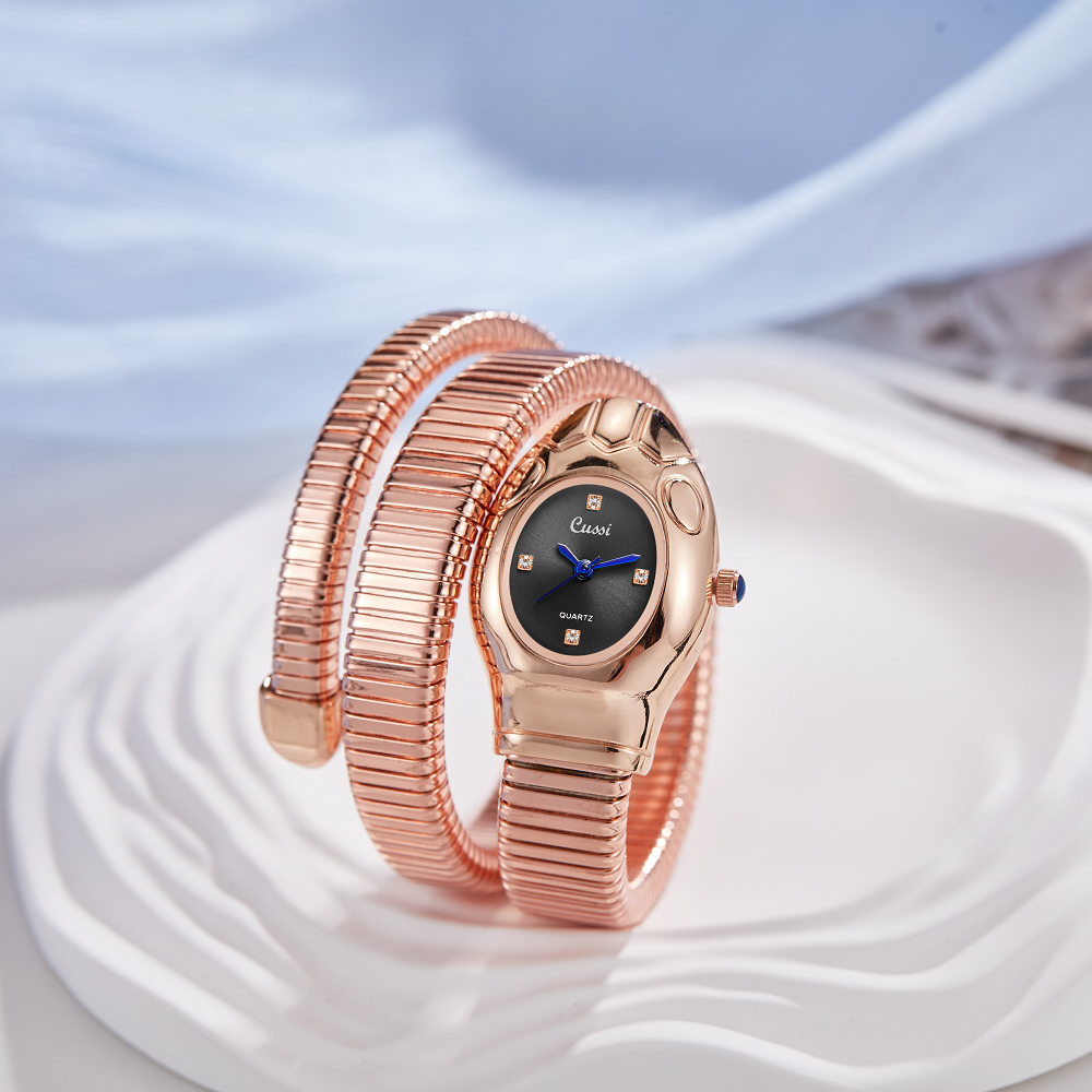 Luxury fashion ladies snake qu - Zodiac Luxury Watch avaliação e preço
