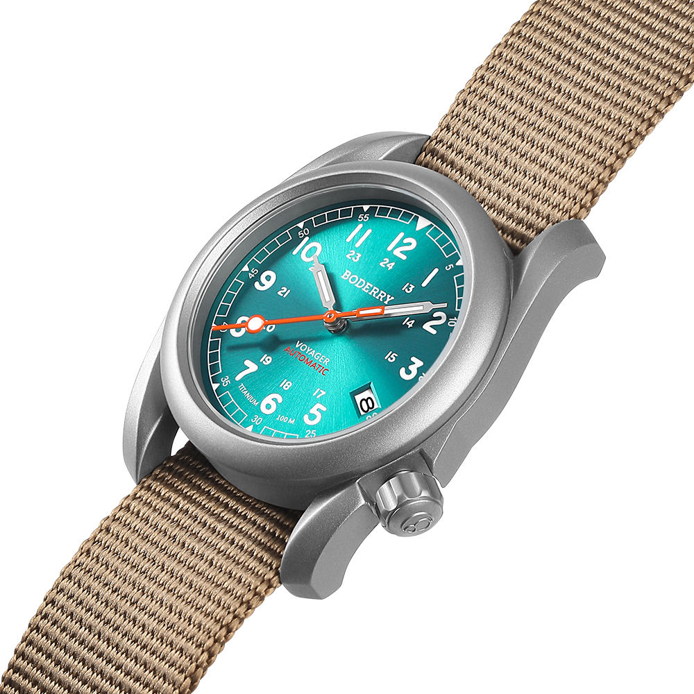 Boderry Field Watches Titanium - Titanium Sport Watch avaliação e preço