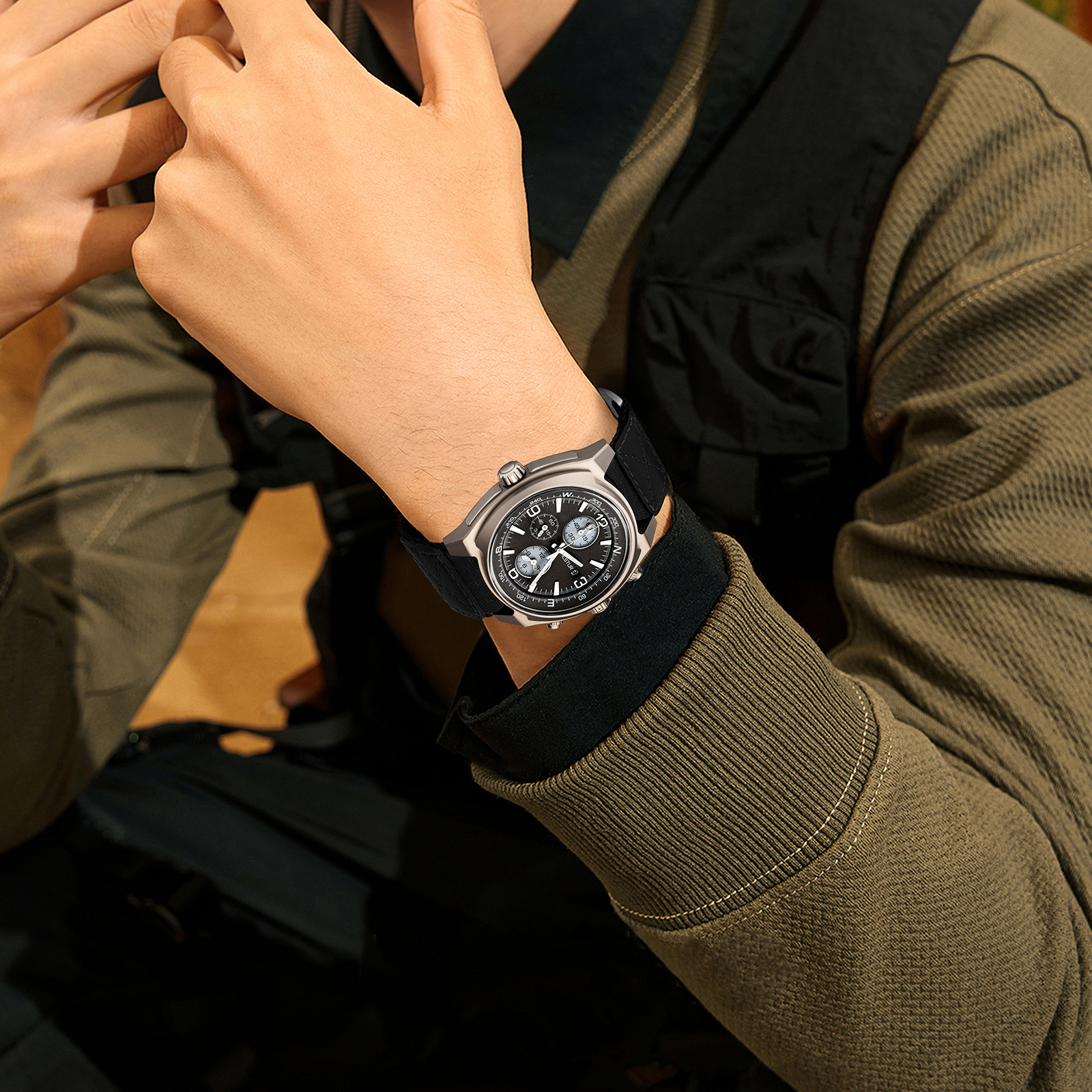 Hestur Titanium Quartz Men's W - Titanium Sport Watch avaliação e preço