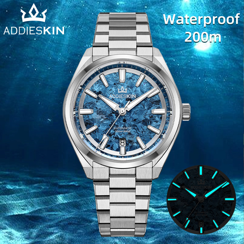 ADDIESDIVE Luxury Watch Sapphi - Titanium Sport Watch avaliação e preço