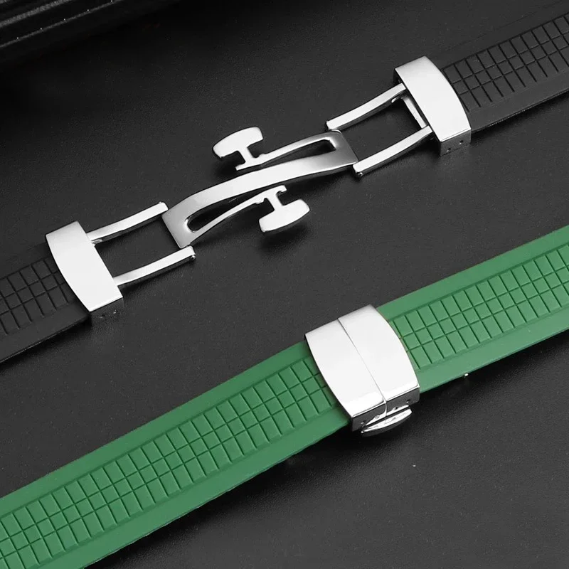 Soft Rubber Watch Band Aquanau - Luxury Watch Patek Philippe avaliação e preço