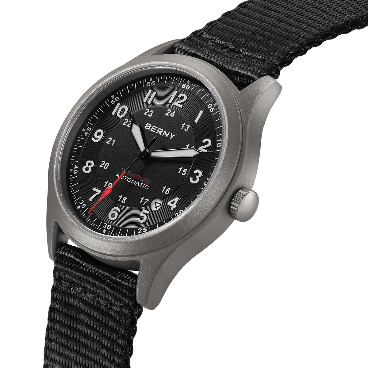 BERNY Titanium Automatic Men's - Titanium Sport Watch avaliação e preço