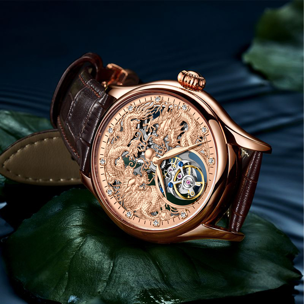 AESOP Men's Flying Tourbillon  - Zodiac Luxury Watch avaliação e preço