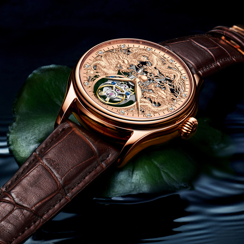 AESOP Men's Flying Tourbillon  - Zodiac Luxury Watch avaliação e preço