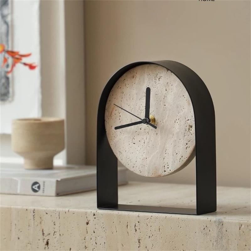 Luxurious Marble Desktop Clock - Table Watch Luxury avaliação e preço