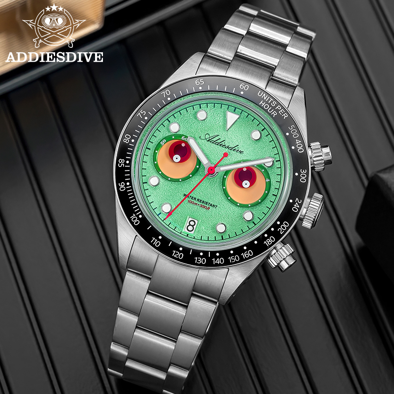 ADDIESDIVE Chronograph Quartz  - Zero Luxury Watch avaliação e preço
