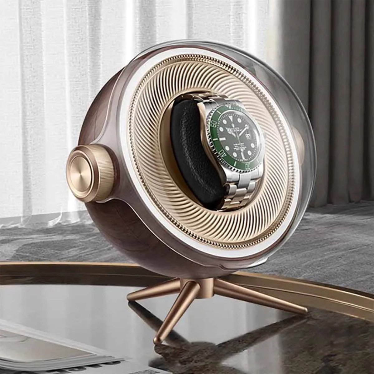 Luxury Automatic Watch Winder  - Zero Luxury Watch avaliação e preço