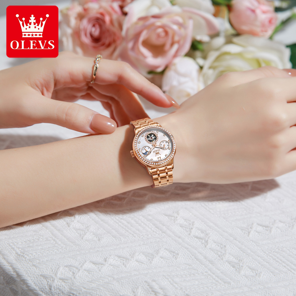 OLEVS Women's Watches Top Bran - Luxury Watch Usa avaliação e preço