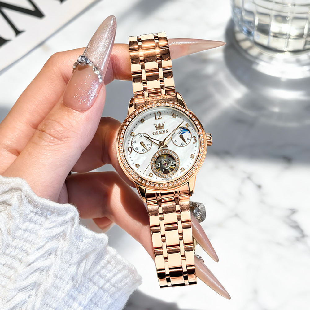 OLEVS Women's Watches Top Bran - Luxury Watch Usa avaliação e preço