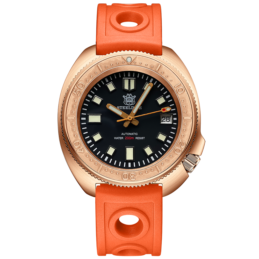 STEELDIVE Men Bronze Dive Watc - Diver Watch 300M avaliação e preço