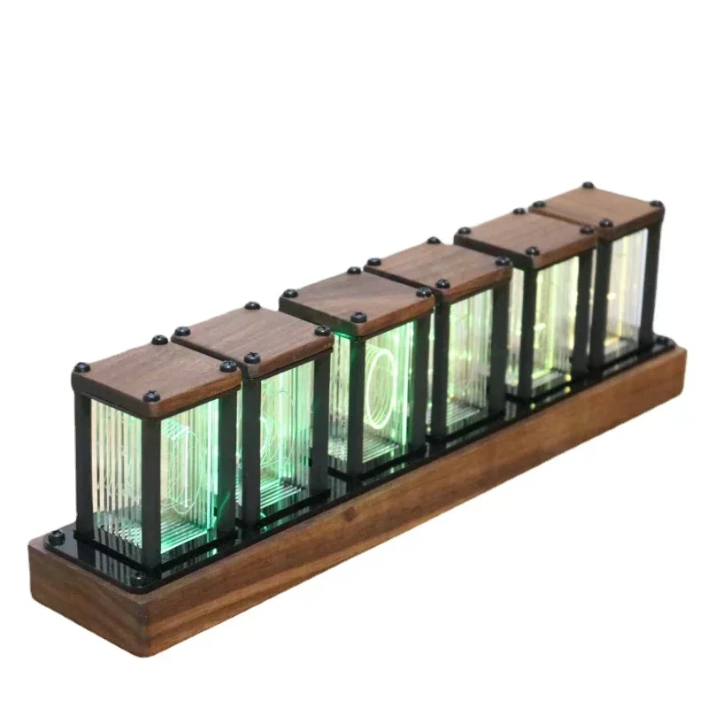Table Clock Diy Kit Led RGB Di - Table Watch Luxury avaliação e preço