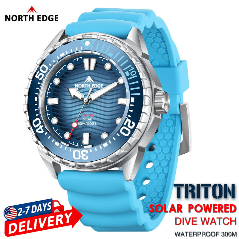 NORTH EDGE 2026 New TRITON Sol - Diver Watch 300M avaliação e preço