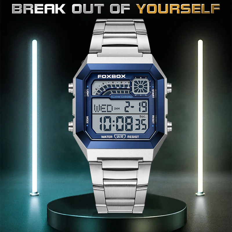 FOXBOX Fashion Luxury Digital  - Luxury Watch Hand avaliação e preço