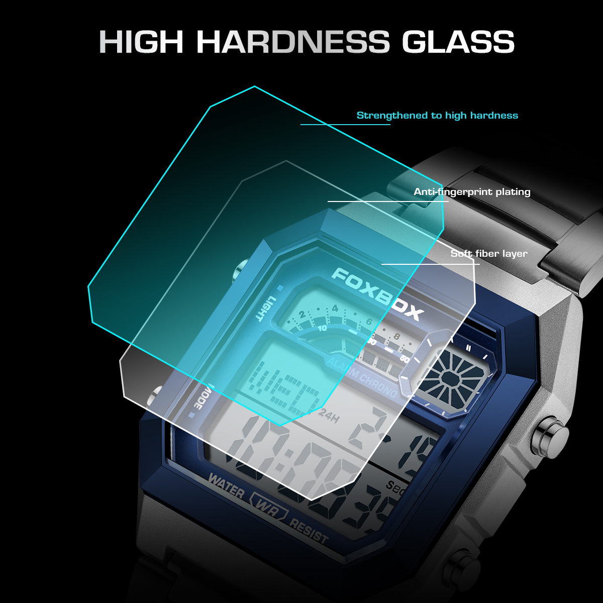 FOXBOX Fashion Luxury Digital  - Luxury Watch Hand avaliação e preço