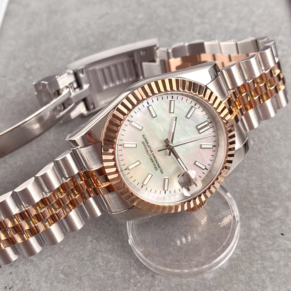 Customized Two Tone Rose Gold  - Quiet Luxury Watch avaliação e preço