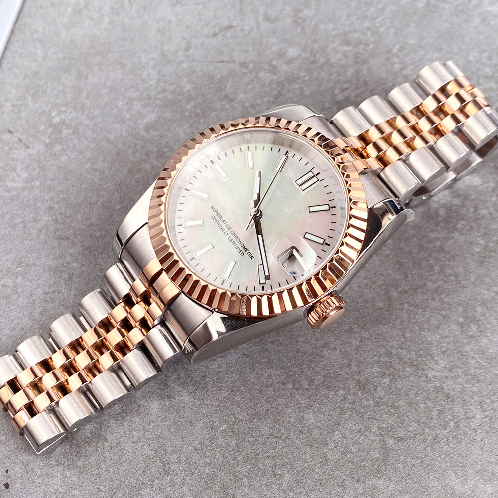 Customized Two Tone Rose Gold  - Quiet Luxury Watch avaliação e preço