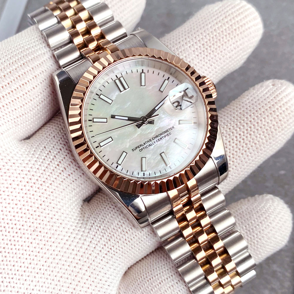 Customized Two Tone Rose Gold  - Quiet Luxury Watch avaliação e preço