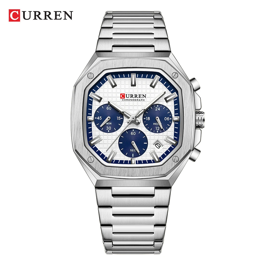 CURREN Men Watch Top Brand Lux - Luxury Watch Mockup avaliação e preço