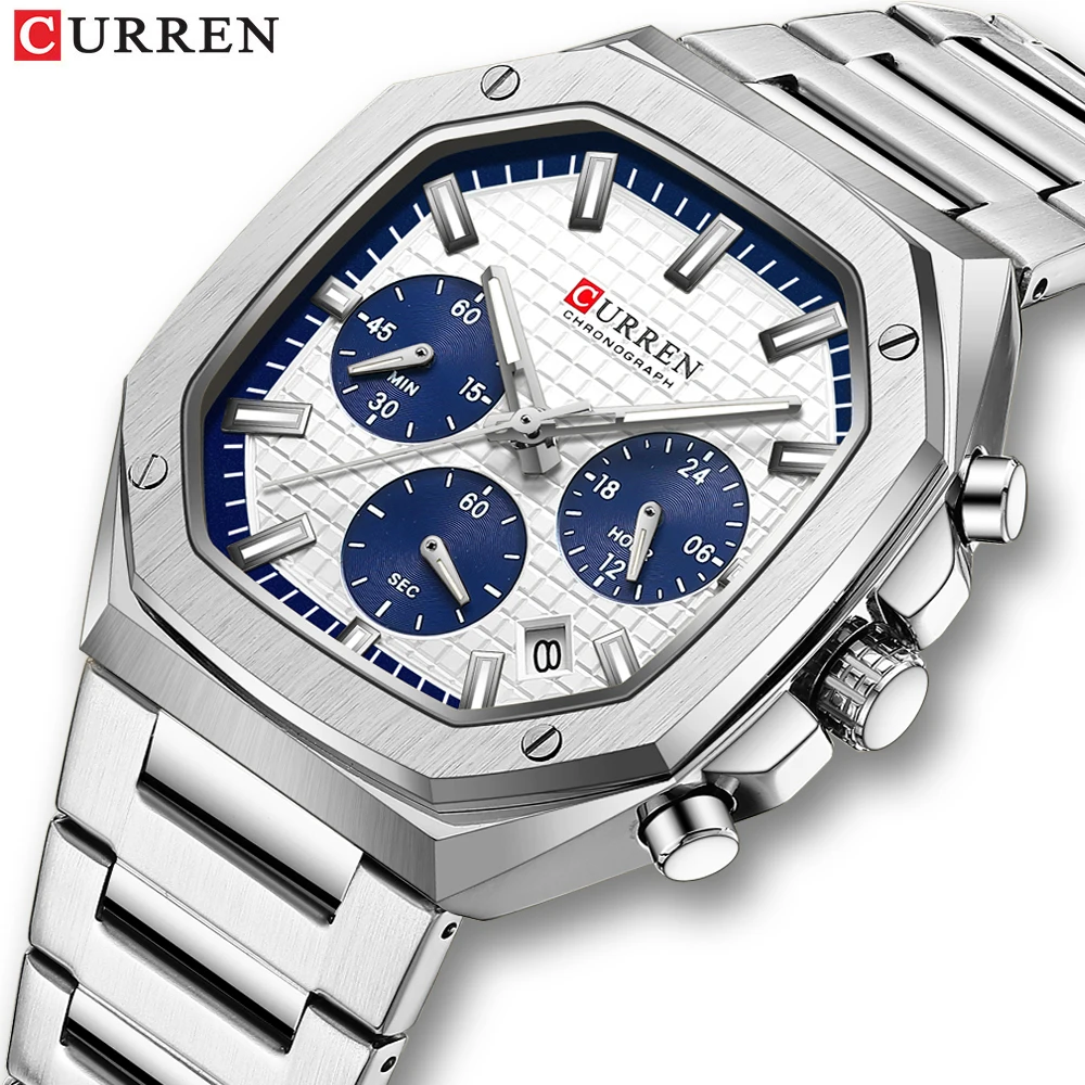 CURREN Men Watch Top Brand Lux - Luxury Watch Mockup avaliação e preço