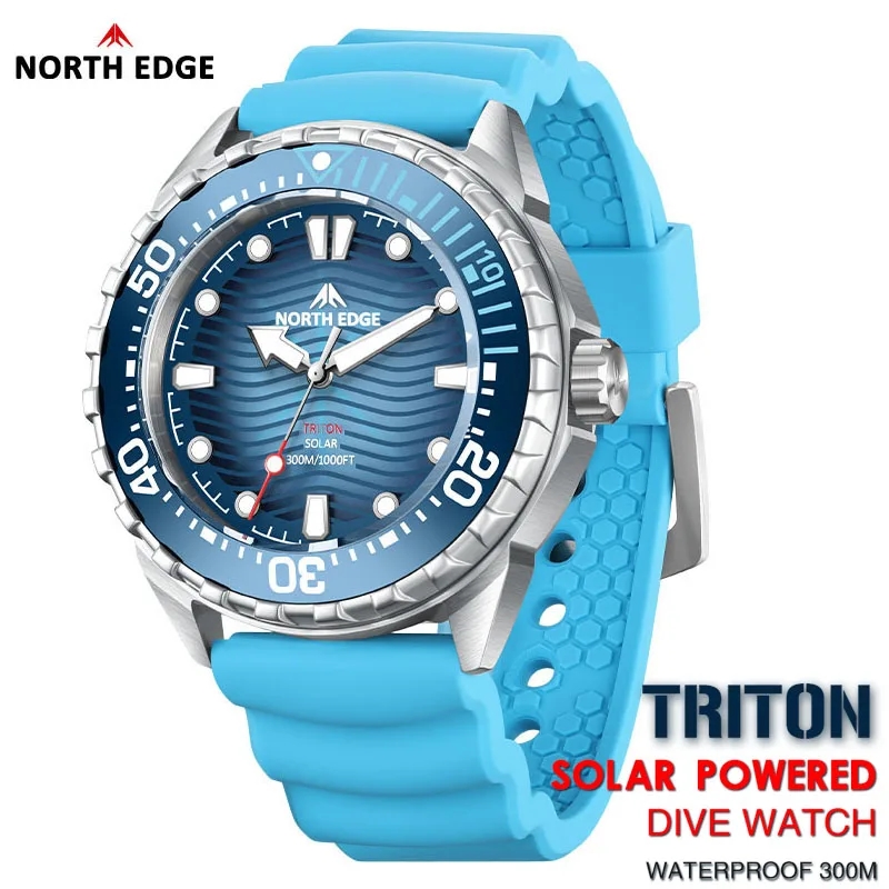 NORTH EDGE 2025 New TRITON Sol - Diver Watch 300M avaliação e preço